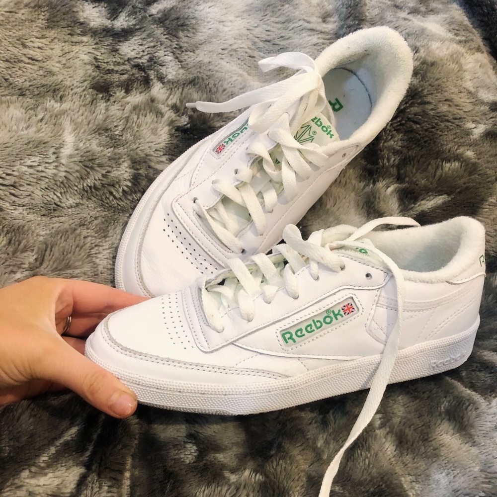 Reebok White Shoes